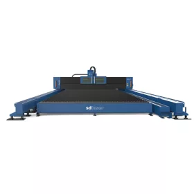   Mașini de tăiat cu laser cu fibre din seria SD Laser S GROUND RAIL